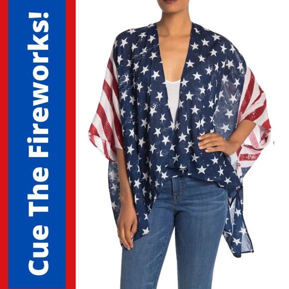 Accessory Street Tops - Accessory Street America Wonder Cover-Up